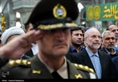 مراسم تجدید میثاق رئیس و نمایندگان مجلس با آرمان‌های امام خمینی(ره)