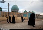 مسجد مقدس جمکران در شب نیمه شعبان