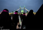 مسجد مقدس جمکران در شب نیمه شعبان