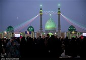 مسجد مقدس جمکران در شب نیمه شعبان