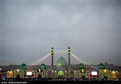 مسجد مقدس جمکران در شب نیمه شعبان