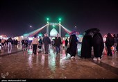 شب نیمه شعبان در مسجد مقدس جمکران