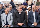 بهره‌برداری از طرح  های عمرانی در روستای کوشکک درمیان