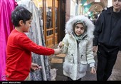 مراسم نیمه شعبان در بازار تبریز