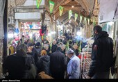 مراسم نیمه شعبان در بازار تبریز