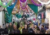 مراسم نیمه شعبان در بازار تبریز