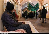 مراسم نیمه شعبان در بازار تبریز