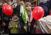 مراسم نیمه شعبان در بازار تبریز