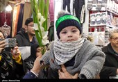 مراسم نیمه شعبان در بازار تبریز