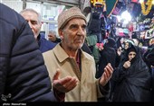 مراسم نیمه شعبان در بازار تبریز