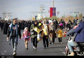 پیاده‌روی منتظران ظهور به سمت جمکران