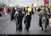 پیاده‌روی منتظران ظهور به سمت جمکران