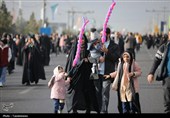 پیاده‌روی منتظران ظهور به سمت جمکران