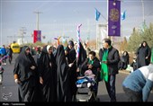 پیاده‌روی منتظران ظهور به سمت جمکران
