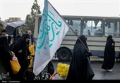 پیاده‌روی منتظران ظهور به سمت جمکران