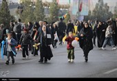 پیاده‌روی منتظران ظهور به سمت جمکران