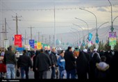 پیاده‌روی منتظران ظهور به سمت جمکران