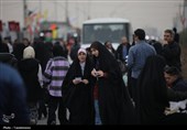 پیاده‌روی منتظران ظهور به سمت جمکران
