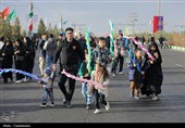 پیاده‌روی منتظران ظهور به سمت جمکران