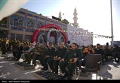 مهمانی لاله‌ها در گلزار شهدای کرمان