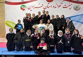 لیگ قهرمانان تکواندو نونهالان دختر قزوین