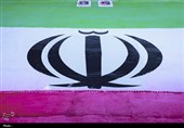 پخت بزرگترین کیک پرچمی ایران در  مسجد مقدس جمکران+ تصویر