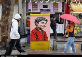 بارش برف در همدان