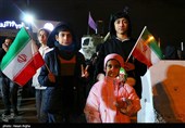 نورافشانی سالگرد پیروزی انقلاب در زنجان