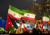 نورافشانی سالگرد پیروزی انقلاب در  بجنورد
