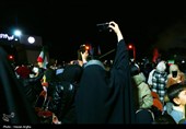 نورافشانی سالگرد پیروزی انقلاب در  زنجان