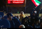 نورافشانی سالگرد پیروزی انقلاب در  زنجان