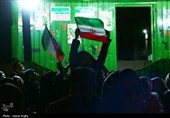 نورافشانی سالگرد پیروزی انقلاب در  زنجان