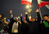 نورافشانی سالگرد پیروزی انقلاب در بجنورد