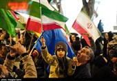 نورافشانی سالگرد پیروزی انقلاب در بجنورد