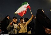 نورافشانی سالگرد پیروزی انقلاب در بجنورد
