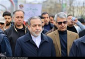عراقجی: حضور الشعب رسالة قوة الجمهوریة الإسلامیة الإیرانیة