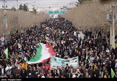 راهپیمایی 22 بهمن در بجنورد