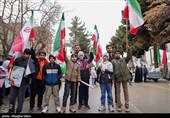 راهپیمایی 22 بهمن در بجنورد