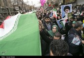 راهپیمایی 22 بهمن در کرمانشاه