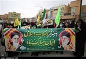 راهپیمایی 22 بهمن در همدان