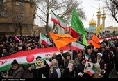 راهپیمایی 22 بهمن در همدان
