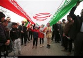 راهپیمایی 22 بهمن در همدان
