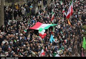 راهپیمایی 22 بهمن در همدان