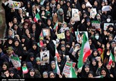 راهپیمایی 22 بهمن در همدان