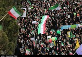 راهپیمایی 22 بهمن در همدان