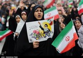 راهپیمایی 22 بهمن در همدان