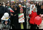 راهپیمایی 22 بهمن در همدان
