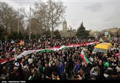 راهپیمایی 22 بهمن در همدان