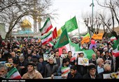 راهپیمایی 22 بهمن در همدان