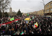 راهپیمایی 22 بهمن در همدان